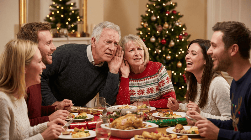 5 Signs Your Parents Are Struggling to Hear This Christmas