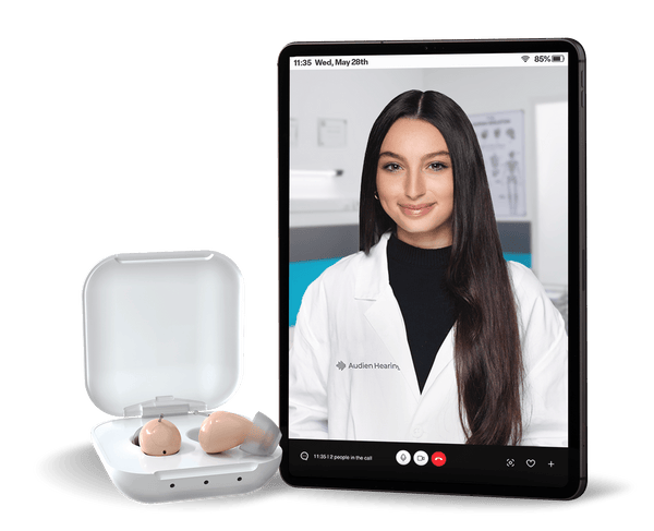 Audien Atom 2 OTC Hearing Aids - Specialist Bundle (Like New)